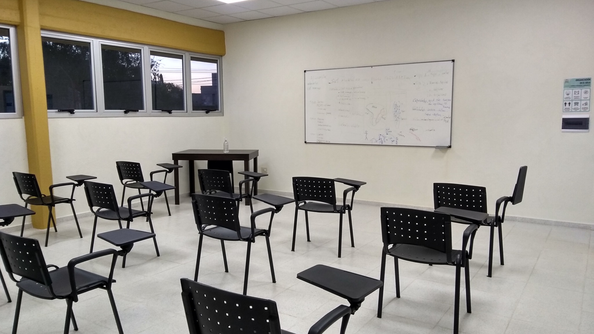Aulas equipadas
